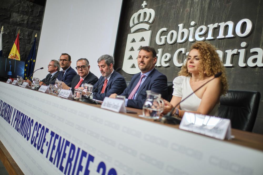 Premios anuales de CEOE-Tenerife 2019