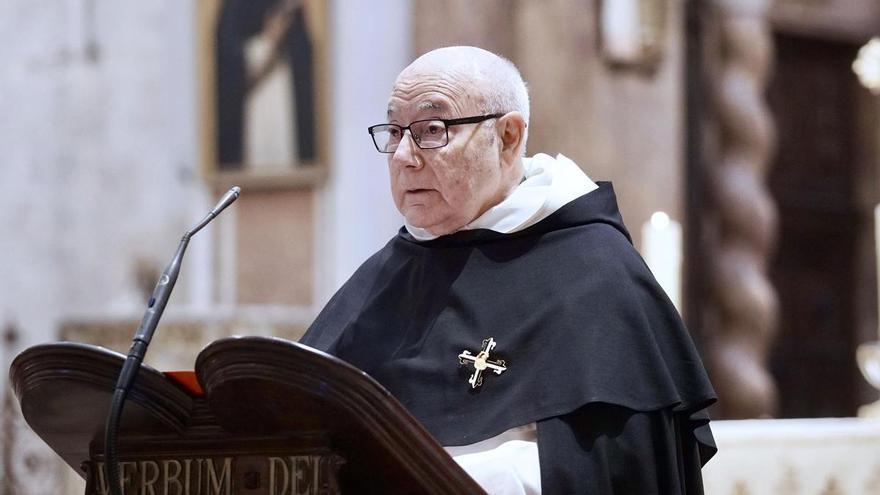 El dominico Alcácer incluye la IA y la "conquista sideral" para comparar el presente con los tiempos de San Vicente