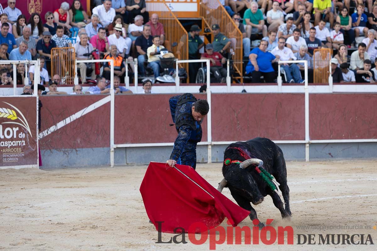 Quinta novillada Feria Taurina del Arroz en Calasparra (Marcos Linares, Diego Bastos y Tristán Barroso)