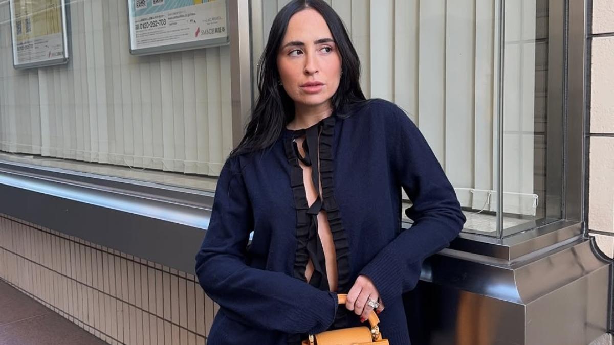 Los pantalones vaqueros de tiro bajo de Carlota Marañón