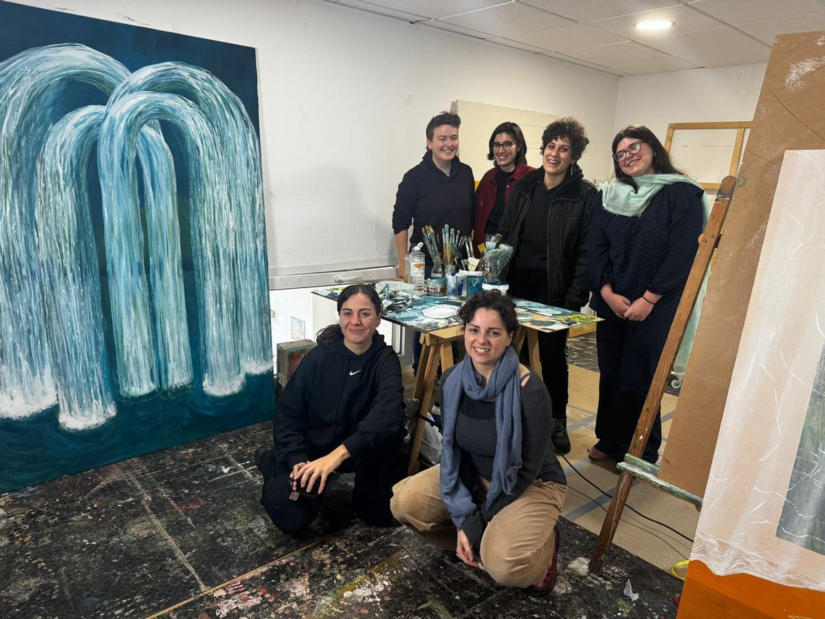 Varios de los inscritos para la actividad.