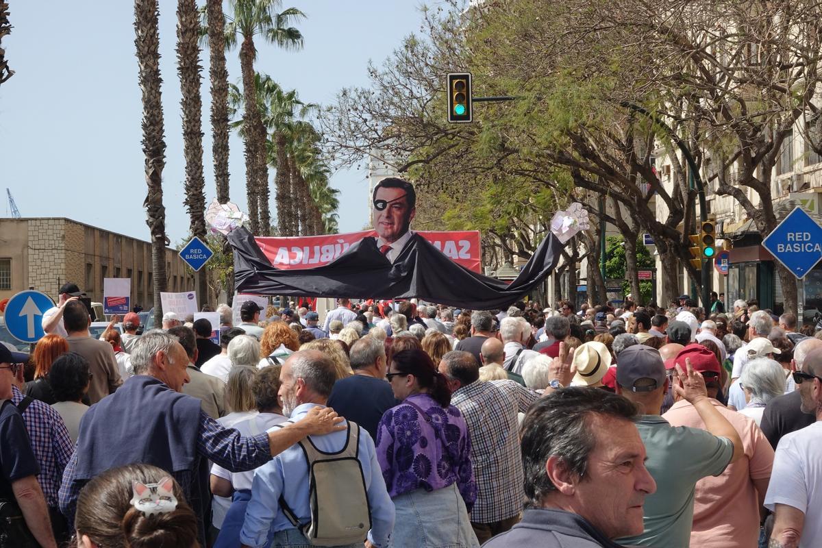 Marcha en Málaga este domingo
