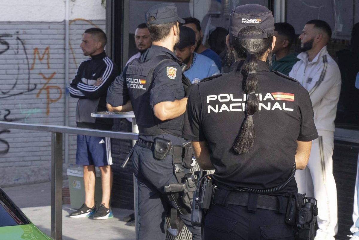 Siete detenidos en un amplio operativo policial de seguridad en la Zona Norte de Alicante