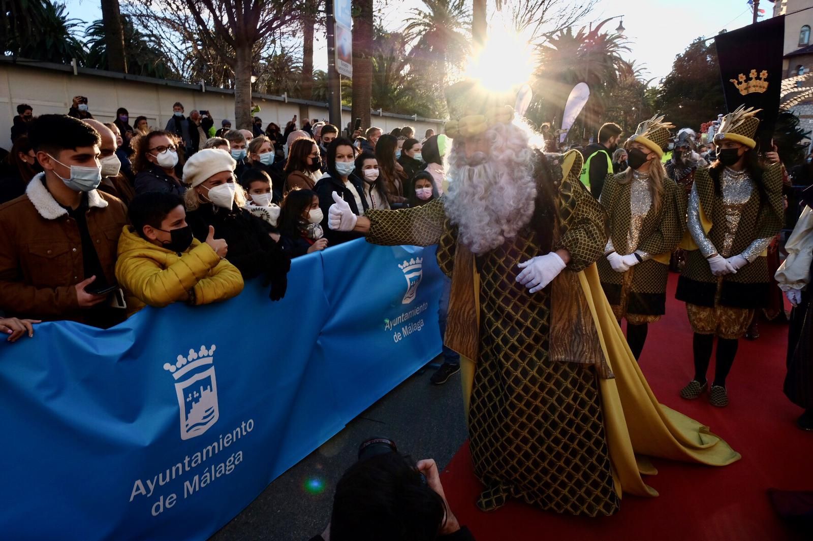 La Cabalgata de los Reyes Magos de Málaga de 2021