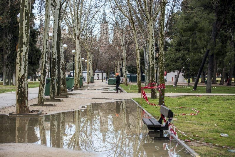 La lluvia suspende la cincomarzada