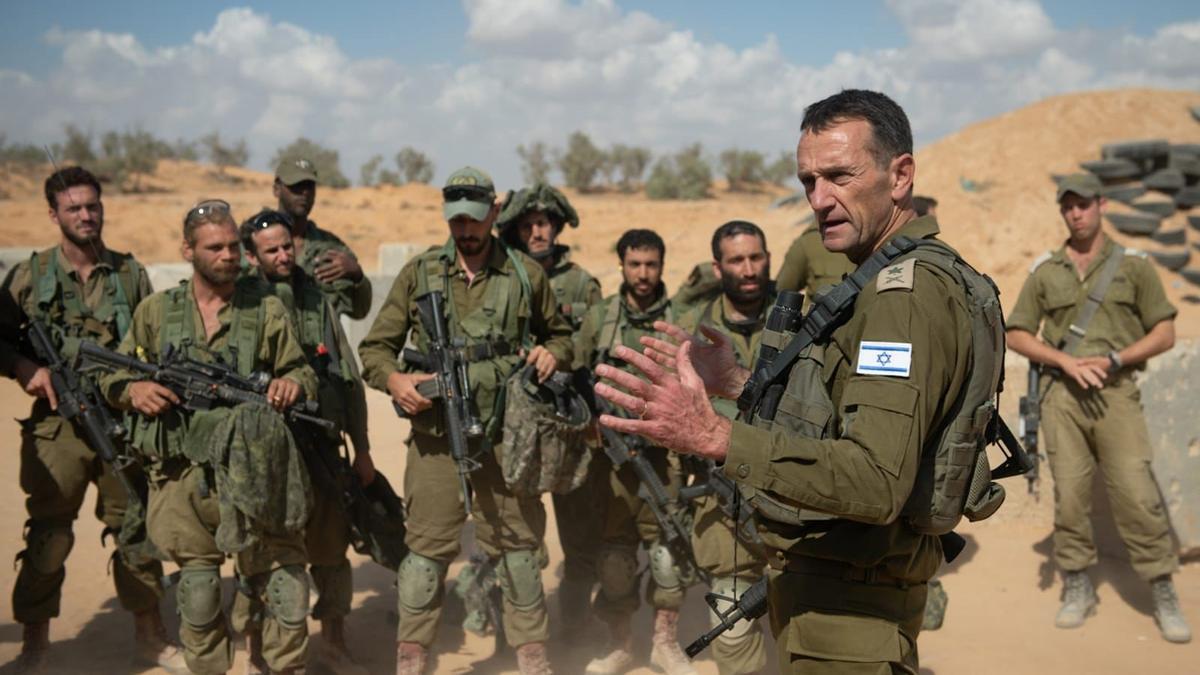 El jefe del Estado Mayor de las Fuerzas Armadas israelíes, el general  Herzi Halevi