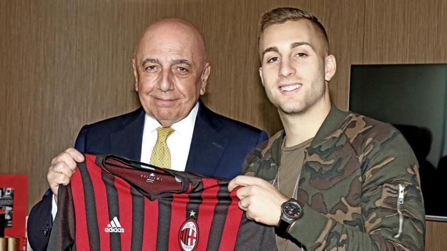 Deulofeu: «Estic content, el Milan és un club molt gran»