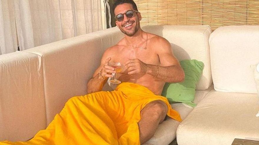 Miguel Ángel Silvestre disfruta con la mujer de su vida de su &quot;mejor cita&quot;