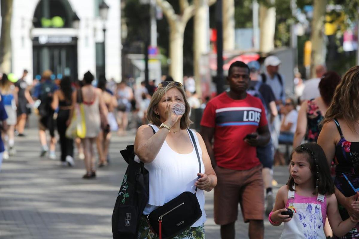 Barcelona vive su primer jornada de calor después de Sant Joan. Autor: Ricard Cugat.