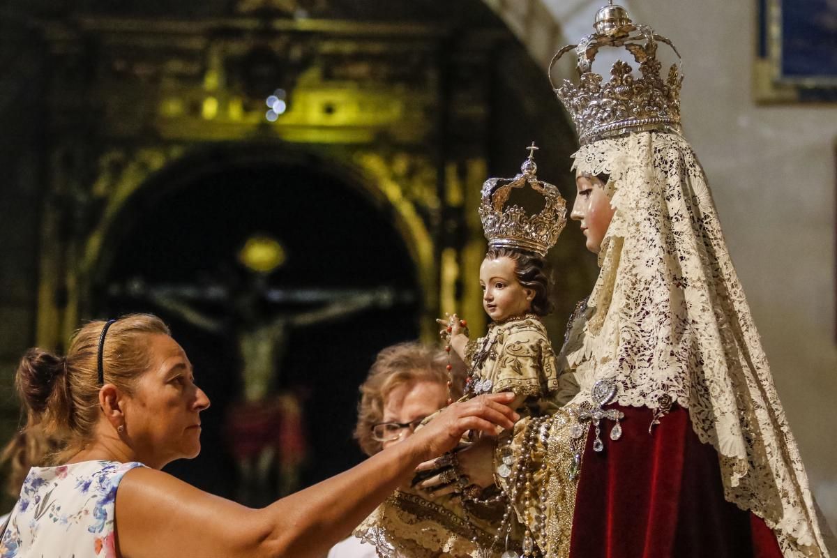 Martes 13: besamanos de la Virgen de los Remedios