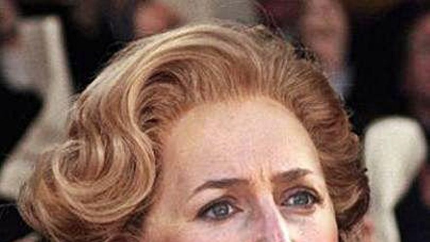 Gillian Anderson ya luce como Thatcher en la cuarta temporada de &quot;The Crown&quot;