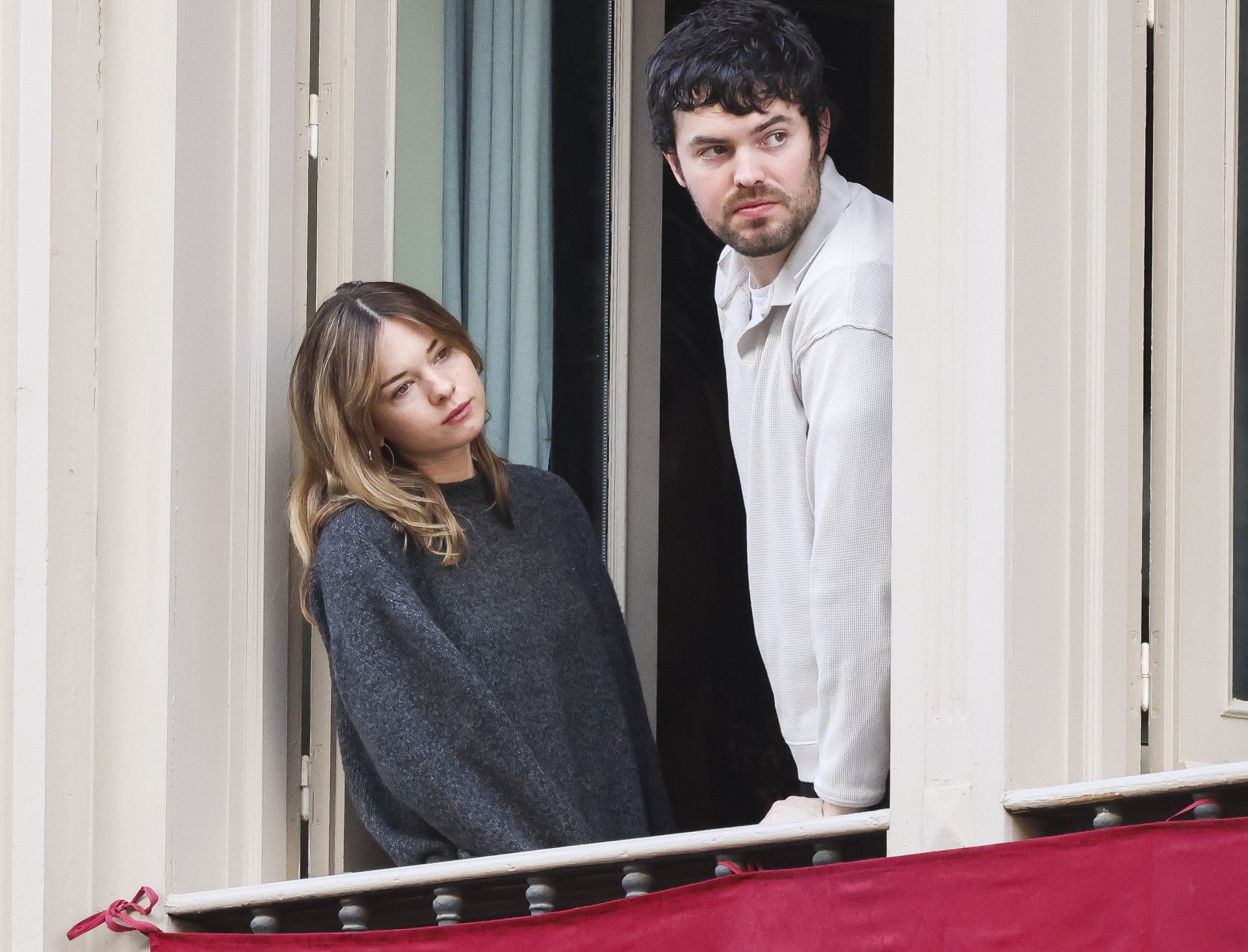 Stella del Carmen y su prometido,  Alex Gruszynski