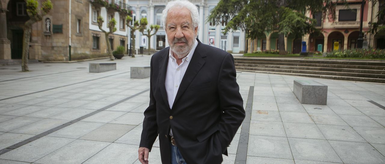 Javier Vidal, ayer.