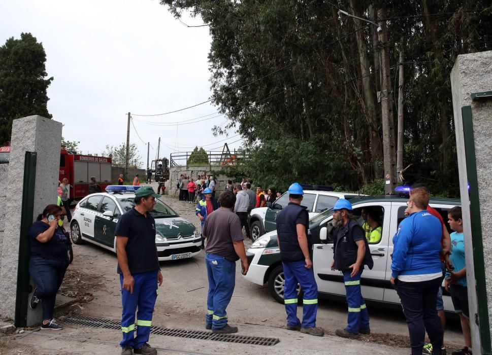 Explosión en Tui, Pontevedra | Así amanece la zona cero