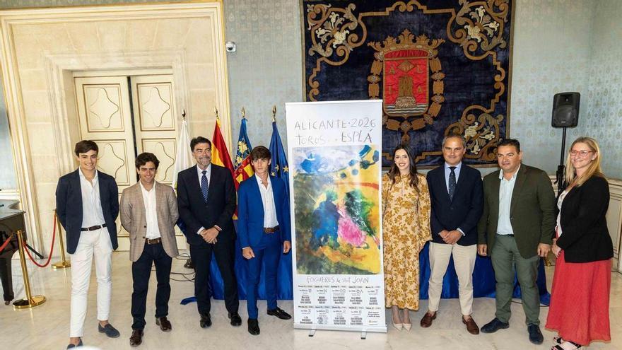 Alicante presenta un histórico cartel taurino para las Hogueras 2026