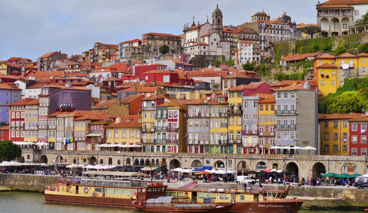 Fotografía de la ciudad portuguesa de Oporto.