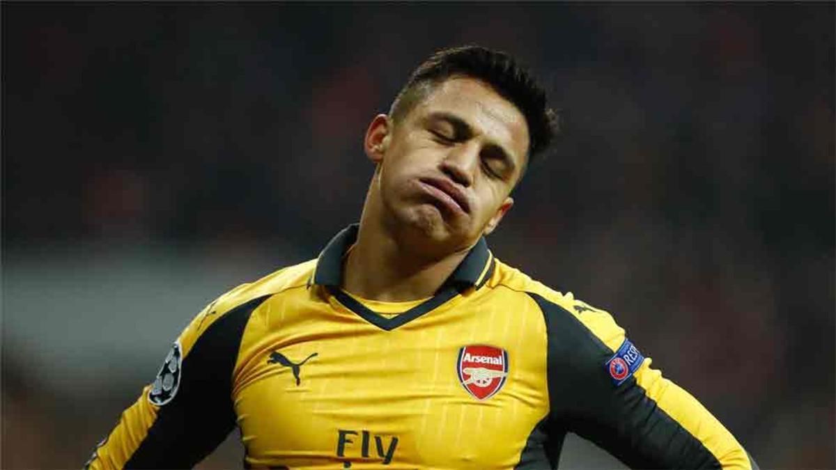 Alexis Sánchez, jugador del Arsenal