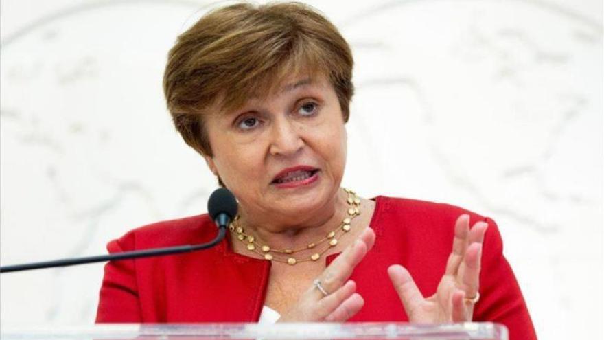 La directora gerent del Fons Monetari Internacional, Kristalina Georgieva.  | EFE