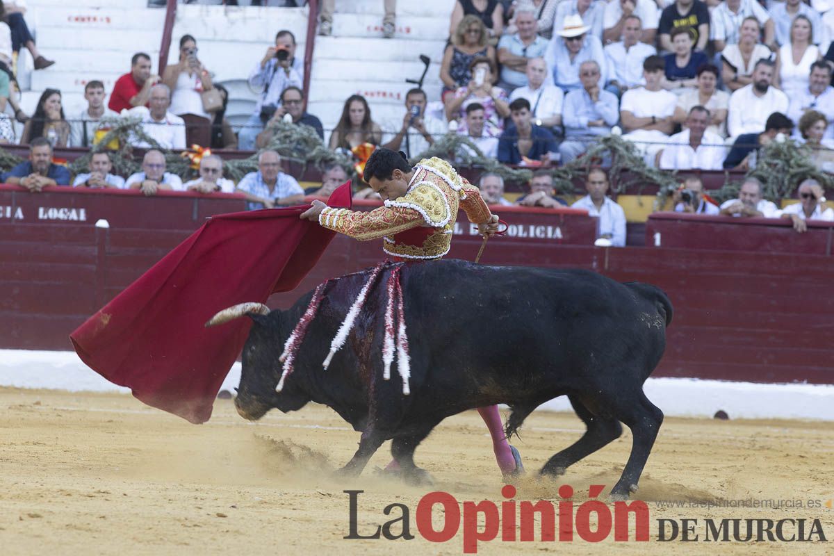 Tercer festejo de la Feria Taurina de Murcia (Talavante, Paco Ureña y Roca Rey), en imágenes
