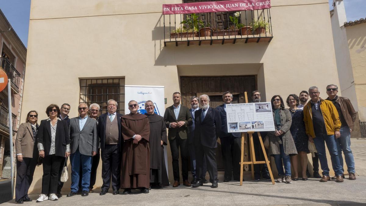 Presentación del proyecto de puesta en valor de la Casa de San Juan de la Cruz en Caravaca