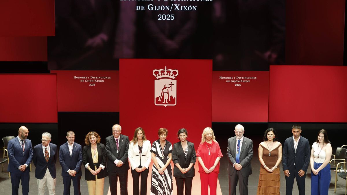 La entrega de medallas y distinciones de Gijón, en imágenes