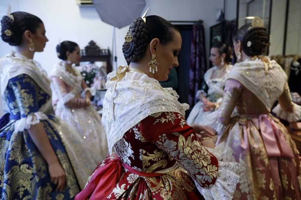 Backstage en el taller de Eugenia Puertes