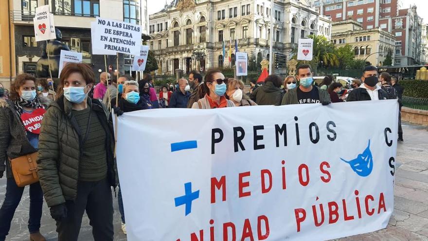 Premios Princesa de Asturias 2020 | Los sanitarios de la CSI  reclaman "menos premios y más medios" en la Escandalera