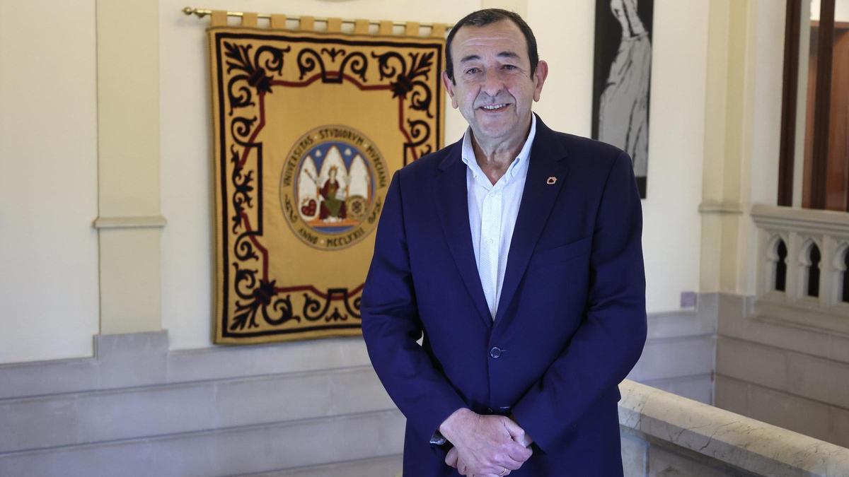 Paco Gálvez, jefe de protocolo de la UMU