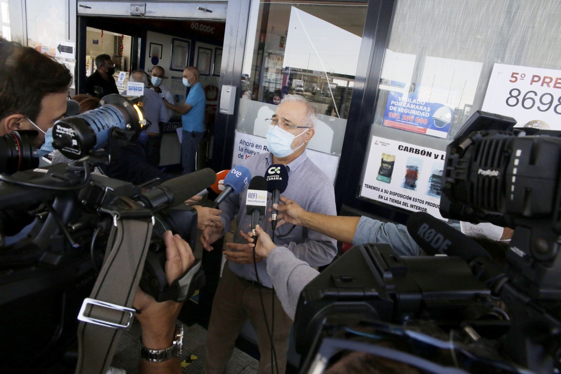 Lotería | Gasolinera de la Chasnera, en Granadilla