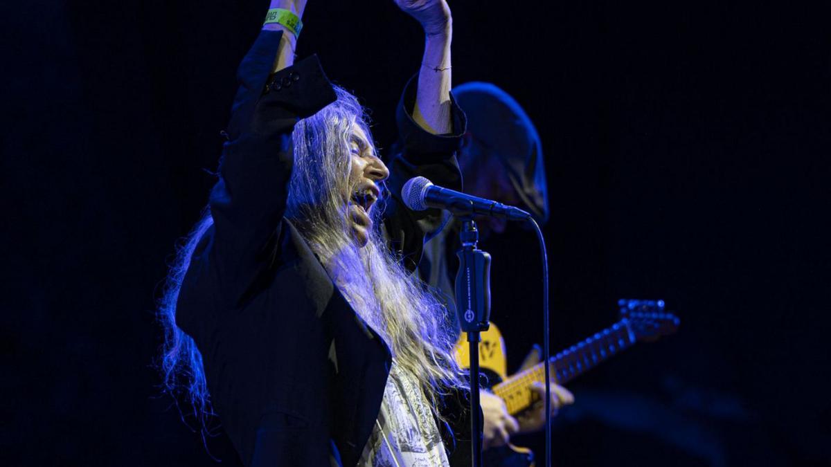 Un concert de Patti Smith, en una imatge d'arxiu.