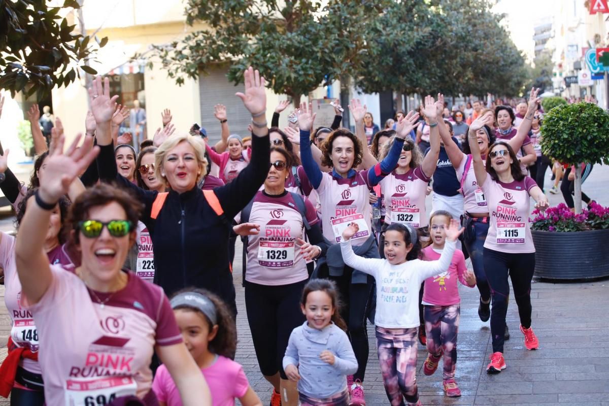 La Pink Running reúne a miles de mujeres deportistas en el Día Internacional de la Mujer