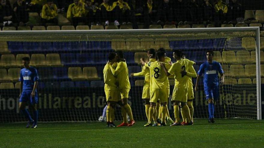 El Villarreal B sigue sumando de tres en tres