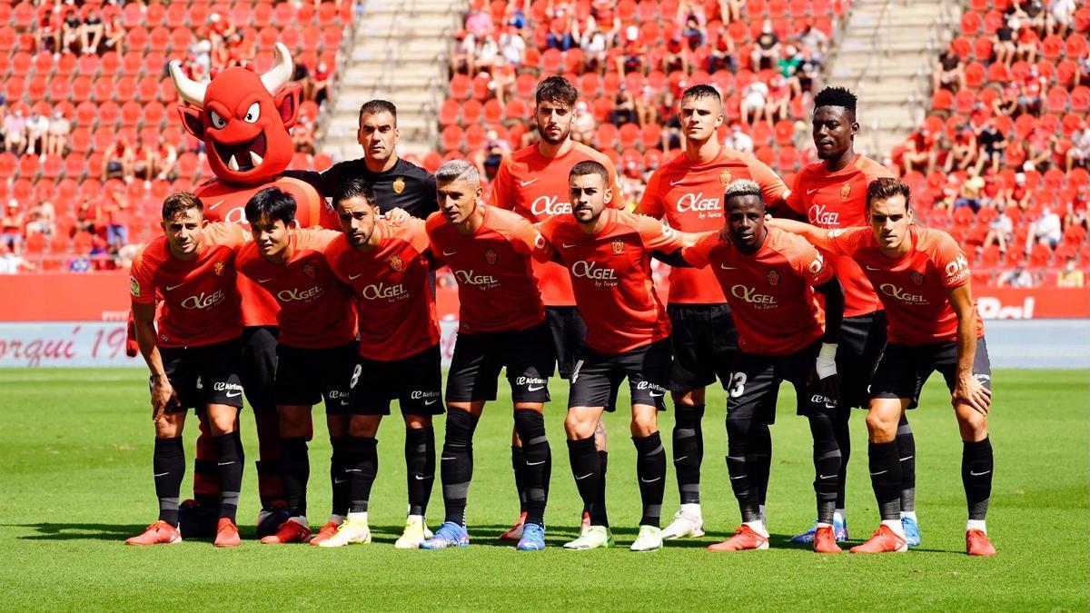 Once que presentó el Mallorca ante el Villarreal la pasada jornada.