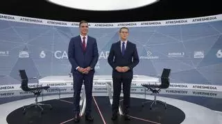 Los 10 momentos clave del cara a cara entre Sánchez y Feijóo