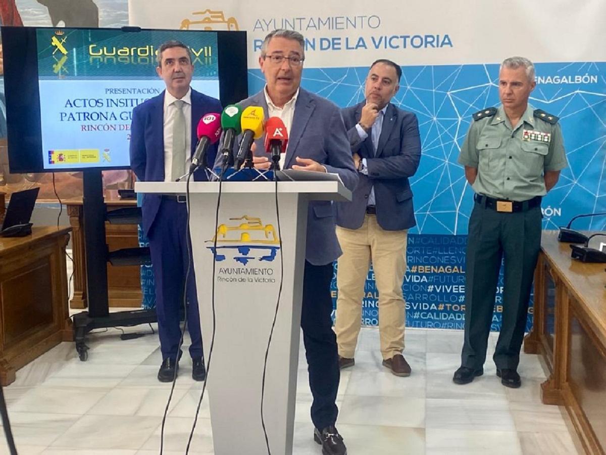 Rincón acogerá los actos provinciales en honor a la patrona de la Guardia Civil.