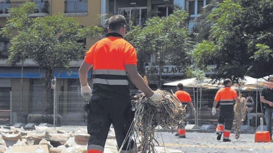 Los servicios se encargarán también de la limpieza viaria del pregón y las mascletás.