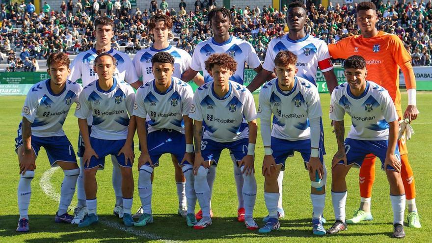 Alineación del CD Tenerife B.