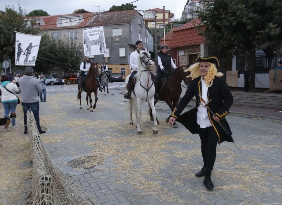 tropas británicas y holandesas en  Arealonga