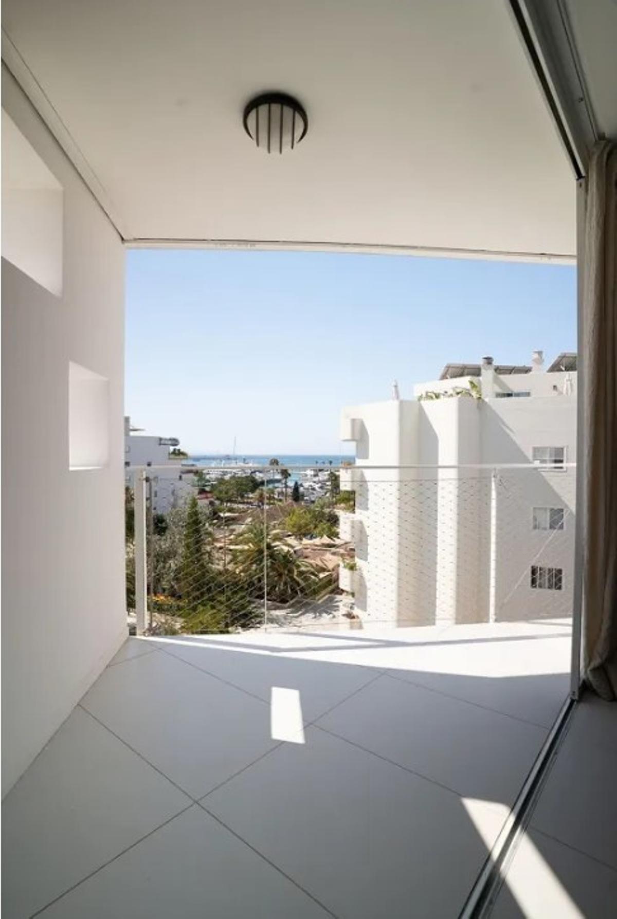 Vistas desde el balcón.