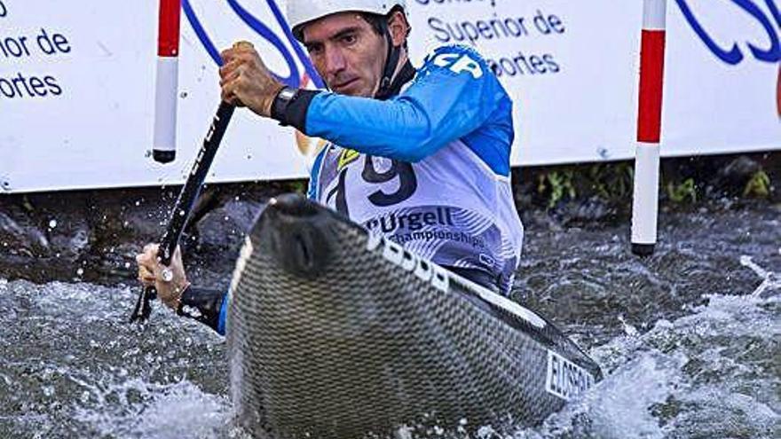 Ander Elosegi obté la plata en C1 al Mundial d&#039;eslàlom de la Seu d&#039;Urgell