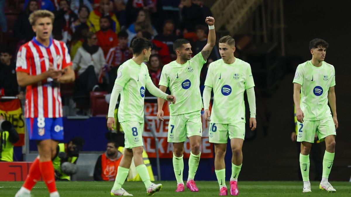 El 1x1 del Barça frente al Atlético de Madrid