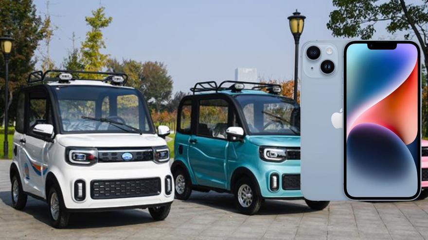 El coche eléctrico que se vende en Alibaba y cuesta casi lo mismo que un  iPhone: estas son las características