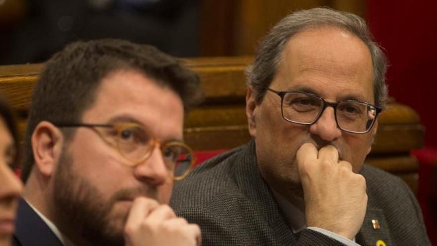 ERC llama a Torra a defender la autodeterminación horas antes de votar su acuerdo con el PSOE