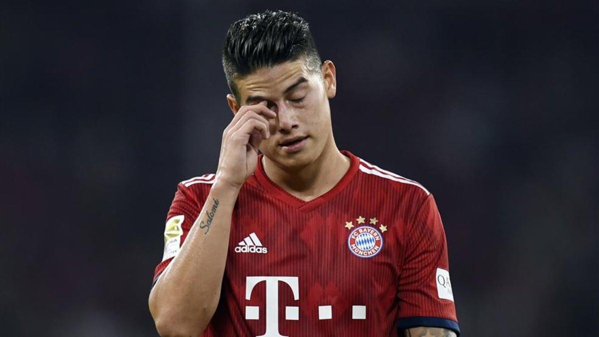 James Rodríguez podría salir del Bayern en enero