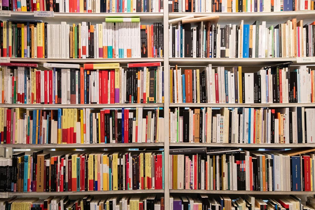 Interior de la librería Rafael Alberti, (Archivo)