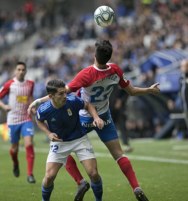 El derbi entre Oviedo y Sporting en imágenes