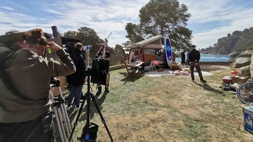 Una gravació a Lloret de Mar