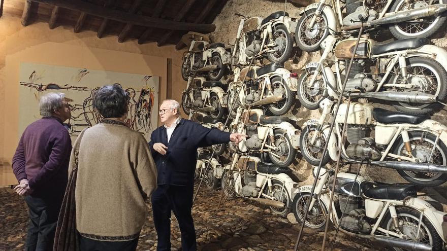 El secretario de la ONU visita el Museo Vostell