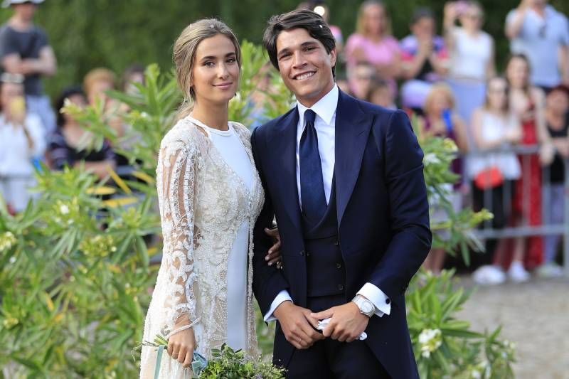 Pablo Castellano y María Pombo se casaron en junio de 2019