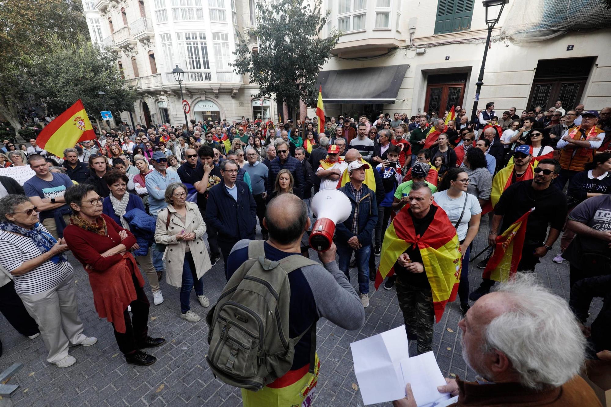 Erneuter Protest auf Mallorca gegen die Amnestie für Separatisten